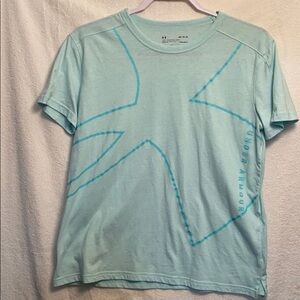 Under Armour heatgear T-shirt short sleeve rounded neckline size medium